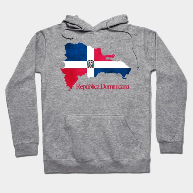 República Dominicana - Dominican Republic Flag Hoodie by Hispaniola-Fineart